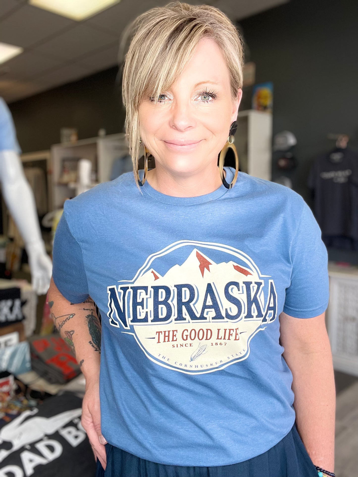 Nebraska The Good Life Tee
