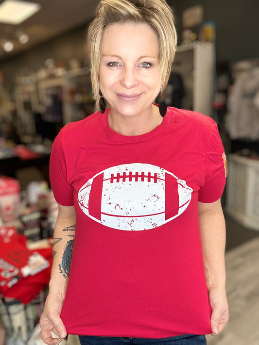 KC Football Sleeve Tee