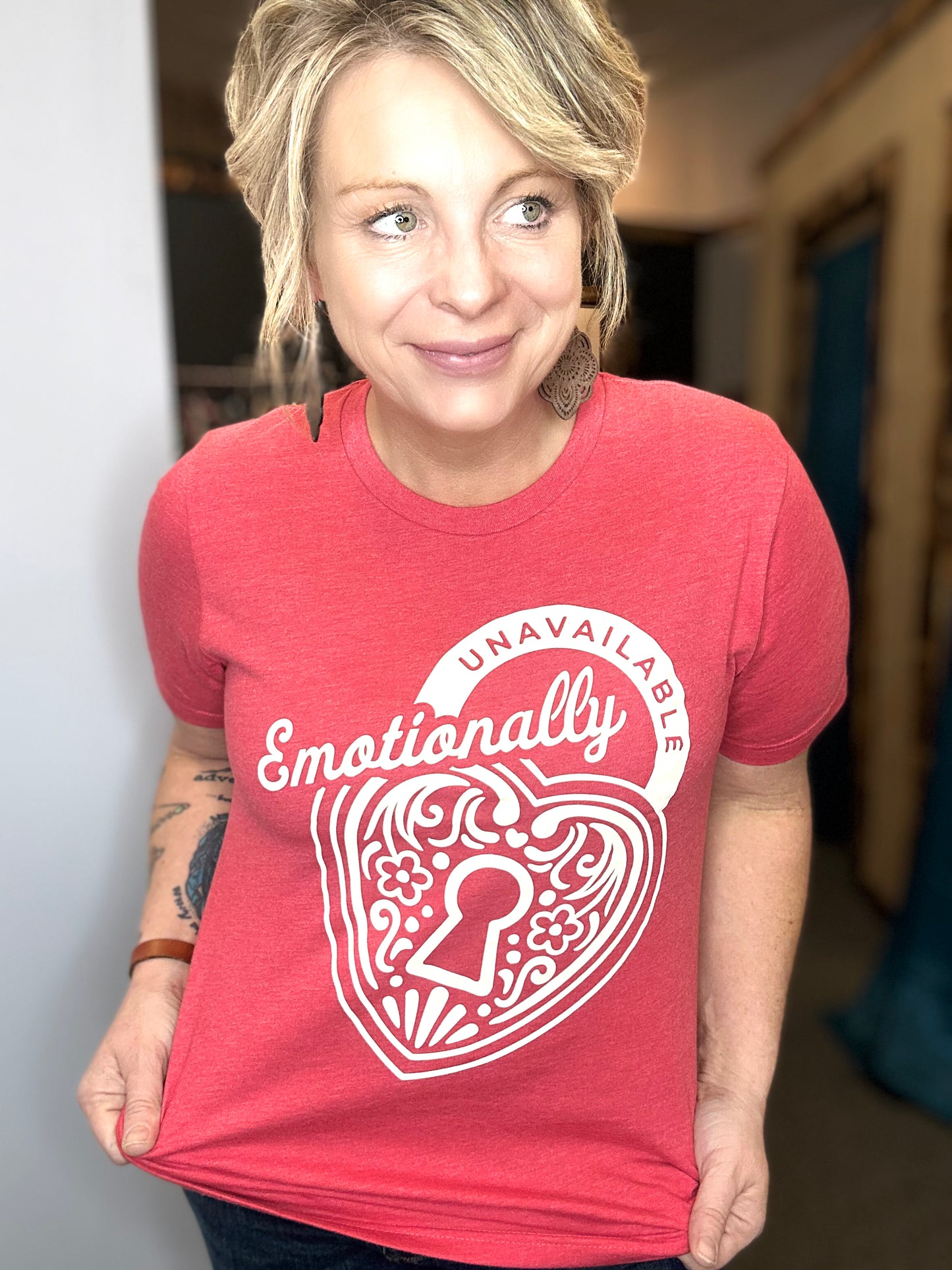 Emotionally Unavailable Tee