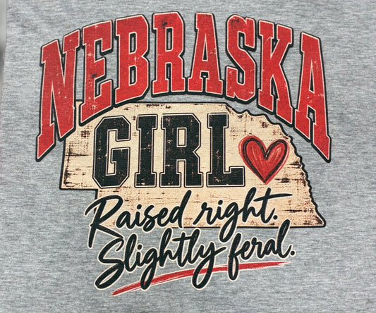 Nebraska Girl Tee