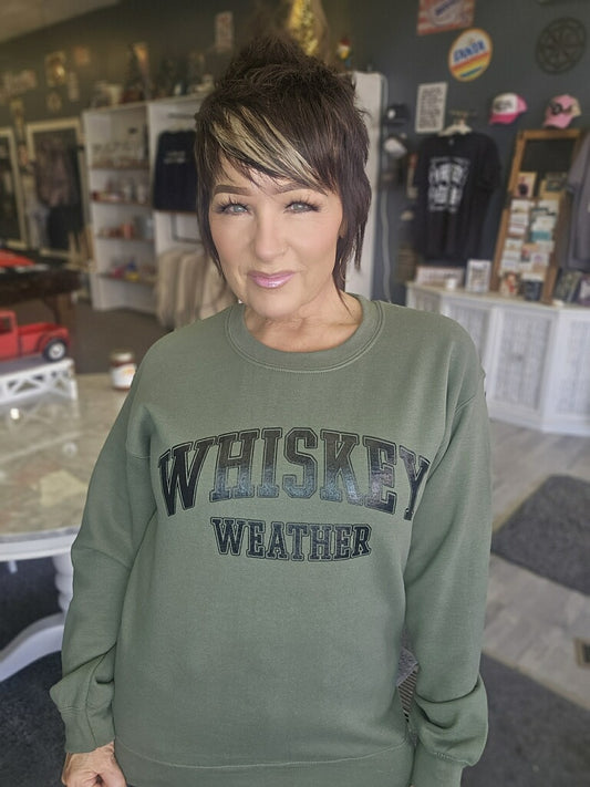 Whiskey Weather Crewneck