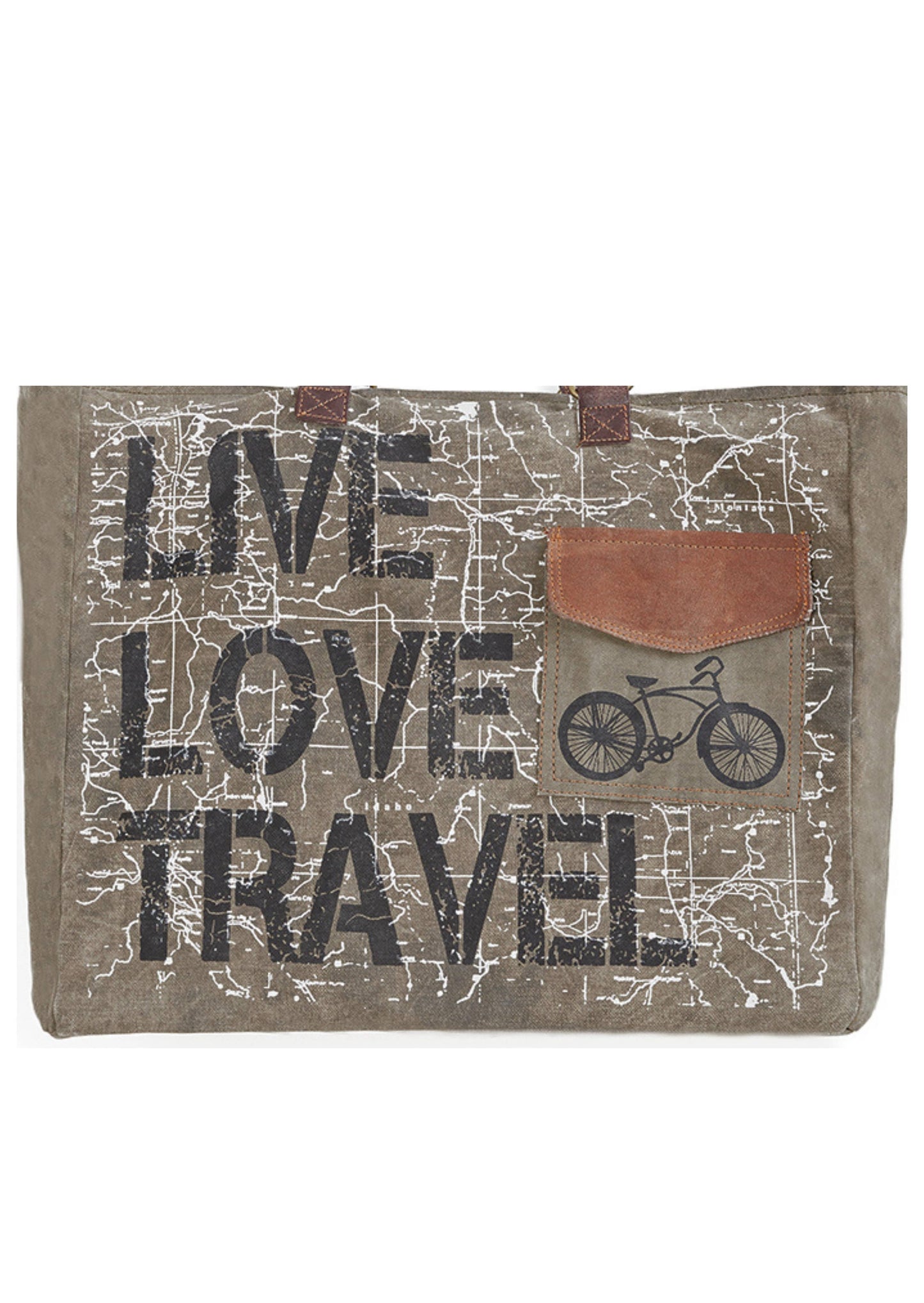 Live Love Travel Up-Cycled Travel Weekender