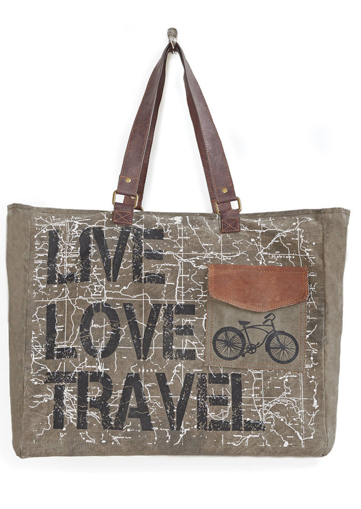 Live Love Travel Up-Cycled Travel Weekender