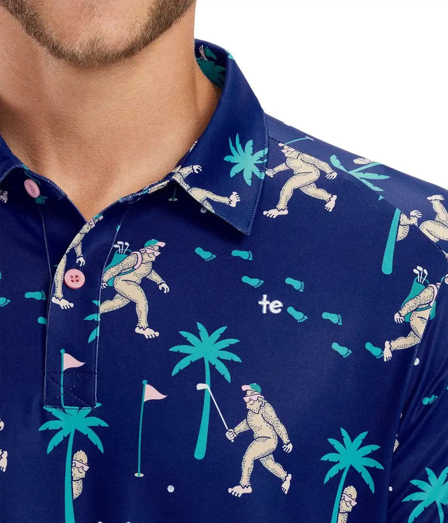Bigfoot Bogey Golf Polo