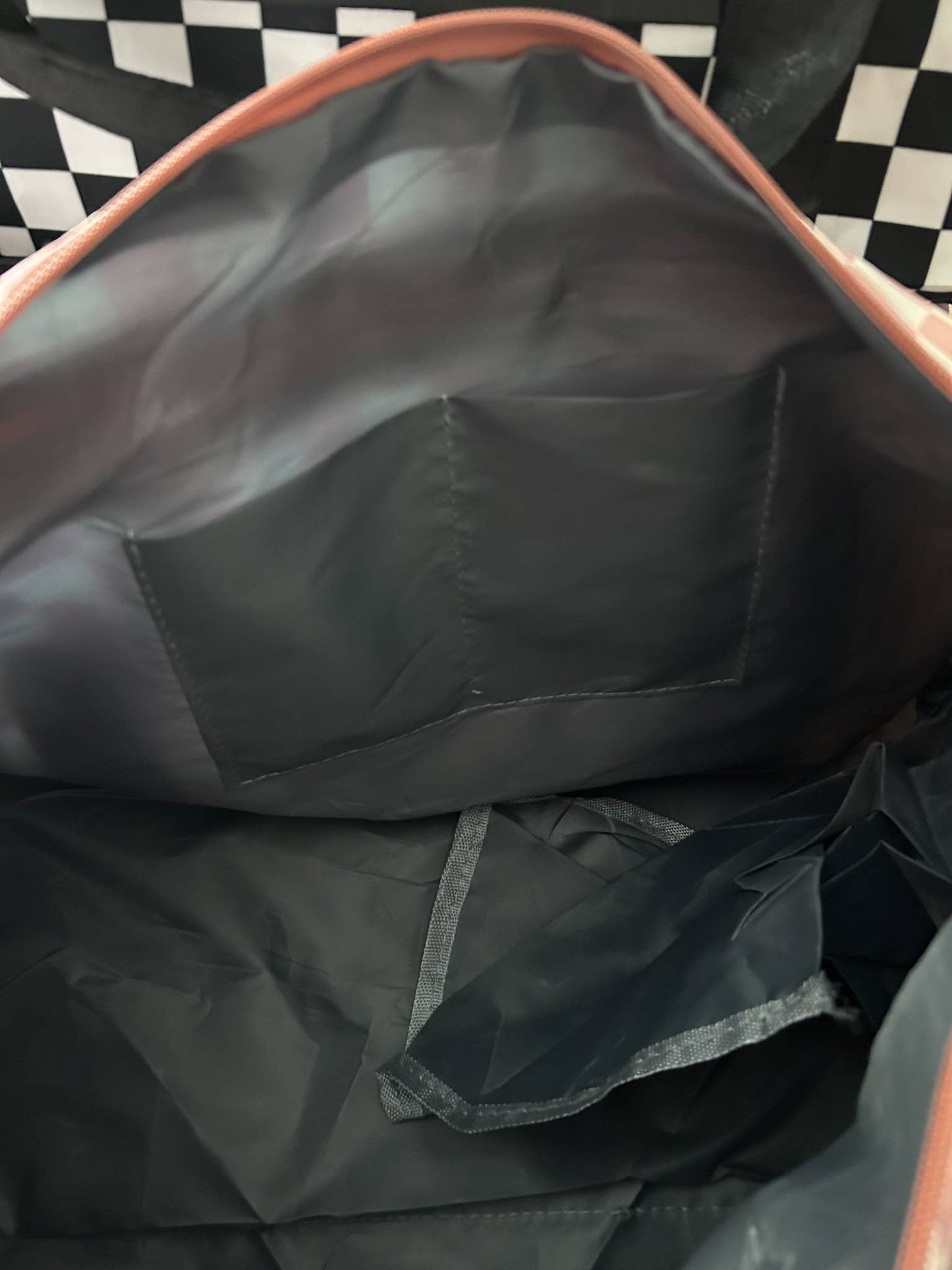 Checkered Duffel Bags