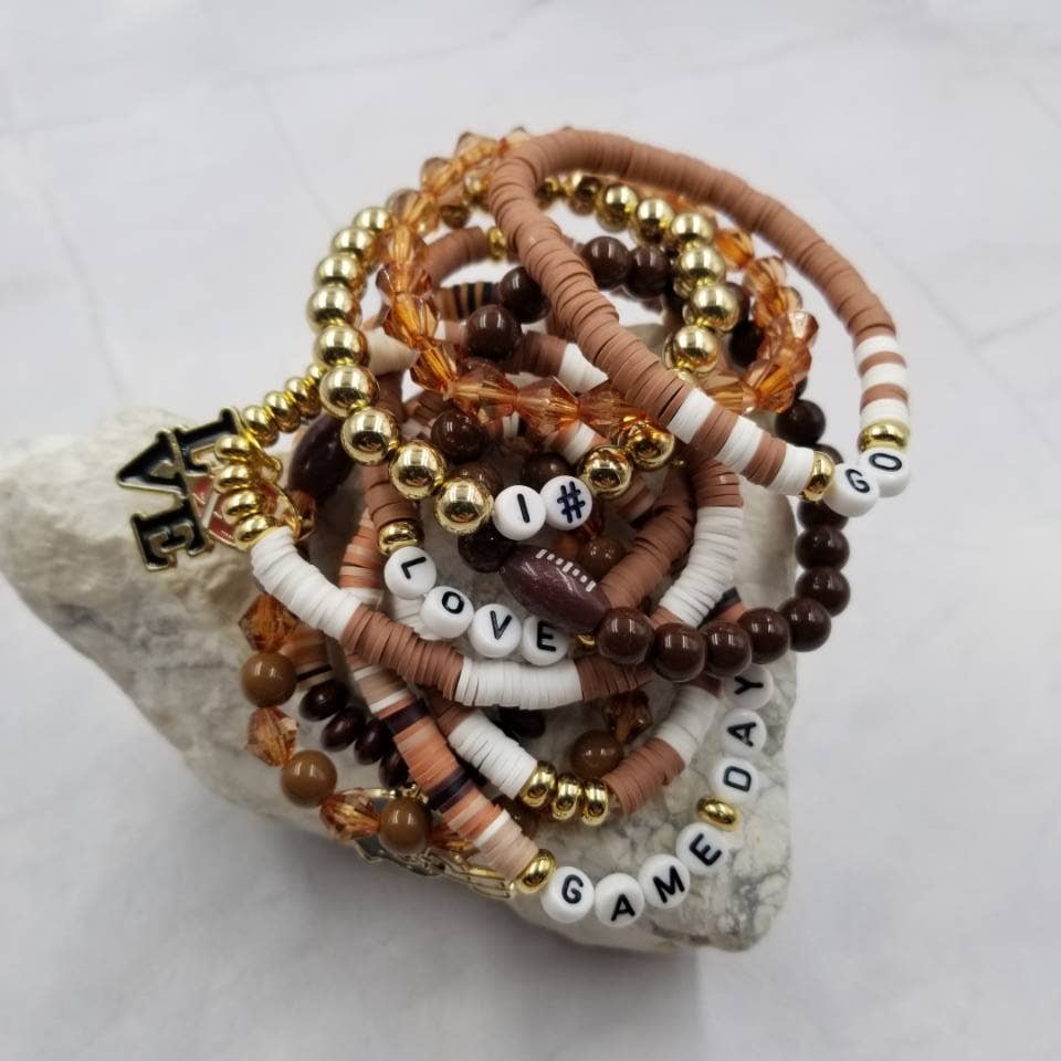 Football Gameday Bracelets