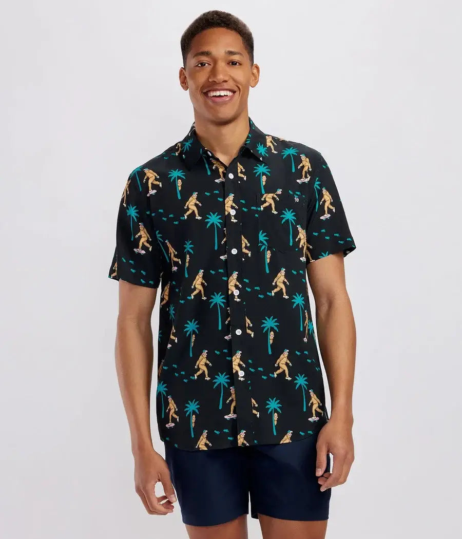 Sasquatch Shredder Hawaiian Shirt