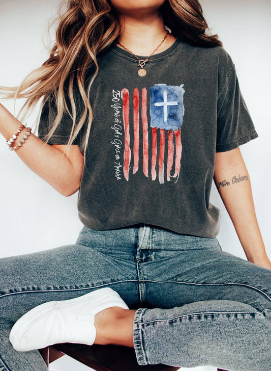 250 Years God's Grace America Shirt