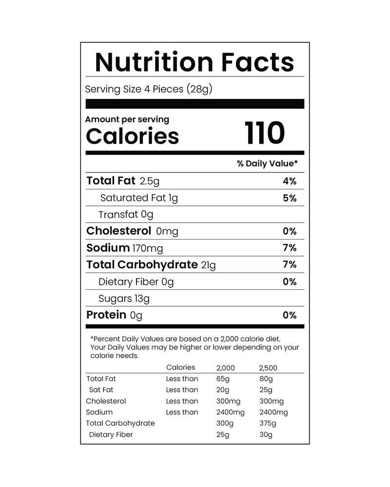 Chocolate Lovers Favorites Assorted Taffy Bag'