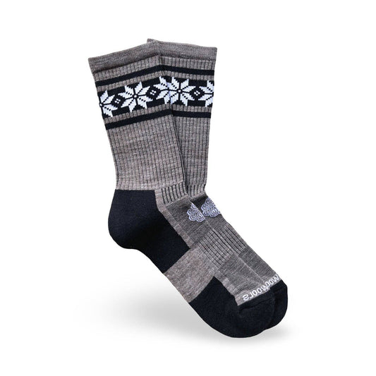 Nordic Wools HIKE™ Merino Wool Tough Socks (Grey) - Unisex