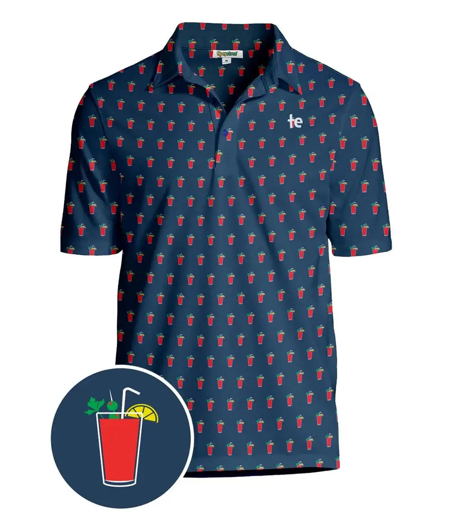 Bloody Mary Golf Polo Shirt
