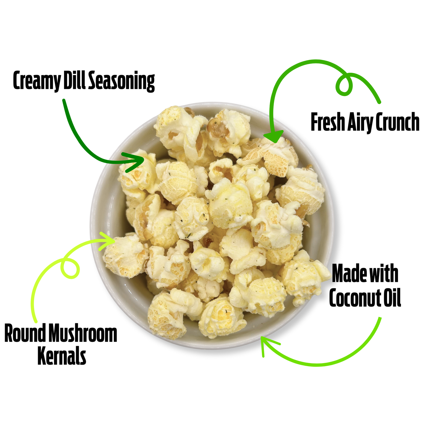 Dill Pickle Gourmet Popcorn