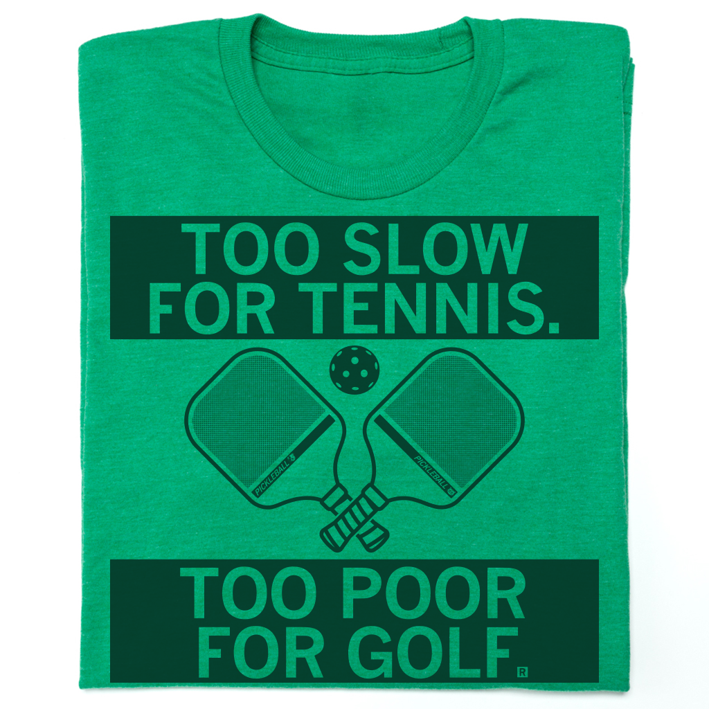 Pickleball: Too Slow For Tennis
