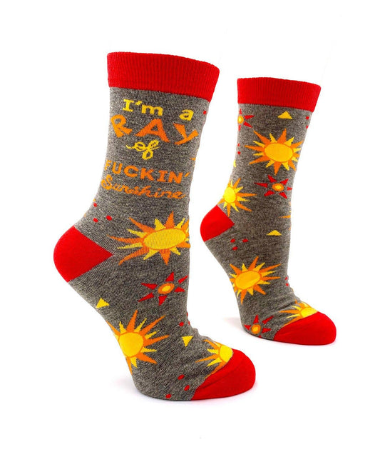 I'm a Ray of  Sunshine Socks