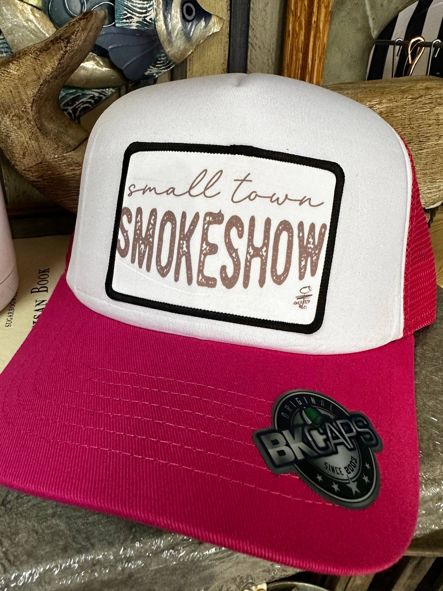 Small Town Smokeshow Hat In Red