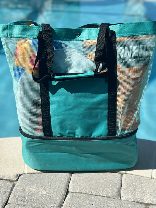 Bella Beach Bag In Aqua